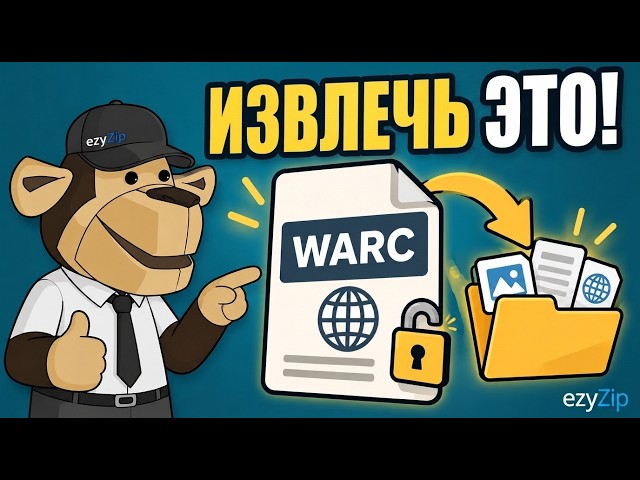 Как Извлечь Файлы WARC Онлайн Бесплатно