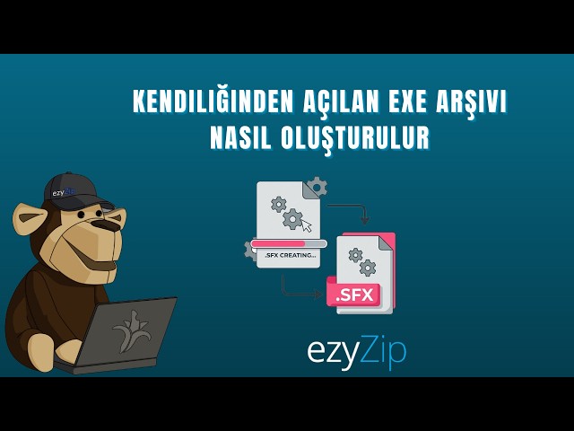 Nasıl Çevrimiçi Ücretsiz Kendini Açan EXE Arşivi Oluşturulur