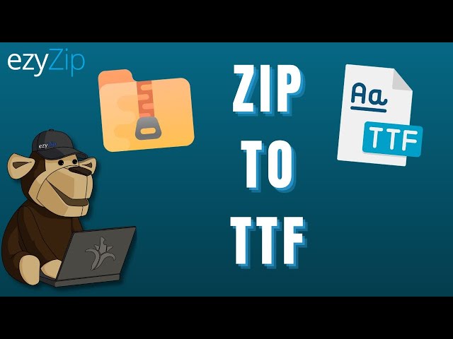 How to Convert ZIP to TTF File (Simple Guide)