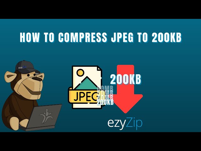 🖼 How to Compress Jpeg to 200kb