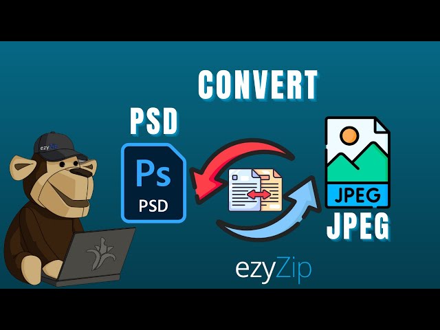 How To Convert PSD to JPEG In Seconds!