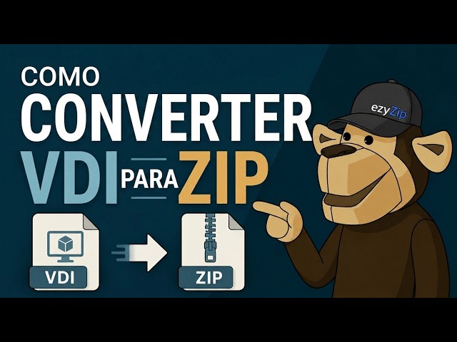 📀 Como Converter VDI para ZIP
