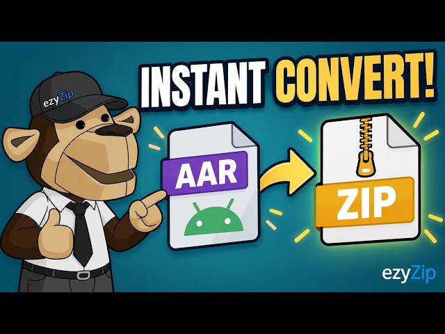 How to Convert AAR to ZIP