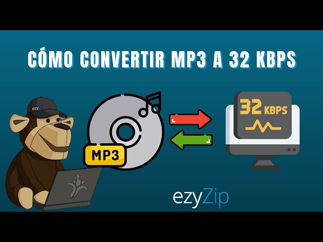 Convertir la tasa de bits de MP3 a 32kbps (Guía sencilla)