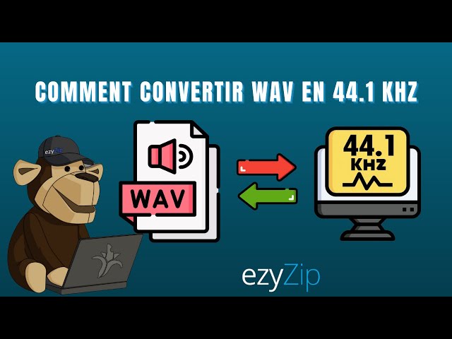 Convertir WAV en fréquence d'échantillonnage 44.1kHz (Guide simple)