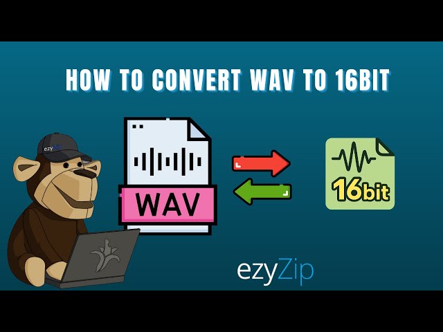 How to Convert WAV to 16Bit