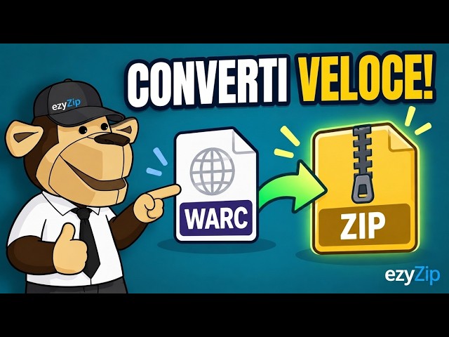 Come Convertire WARC In ZIP