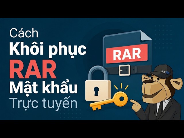 Cách Bẻ Khóa Mật Khẩu RAR Trực Tuyến Miễn Phí