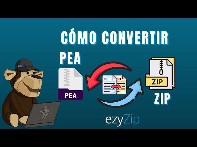 Cómo Convertir PEA a ZIP (Guía Sencilla)