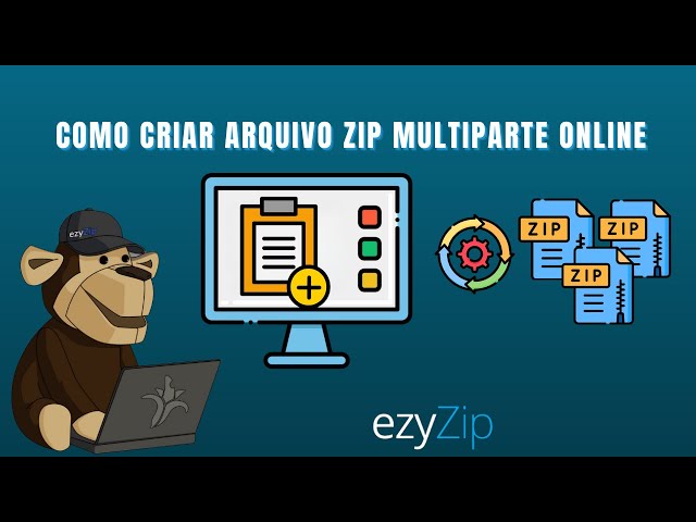 Como Criar Arquivos ZIP Divididos Online