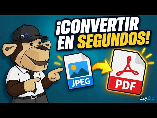 Cómo convertir JPEG a PDF