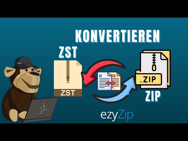 Wie Man ZST zu ZIP Konvertiert