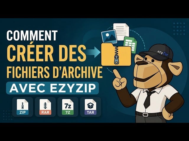 Comment créer des archives tar.gz en ligne avec ezyZip (gratuit, sans installation)