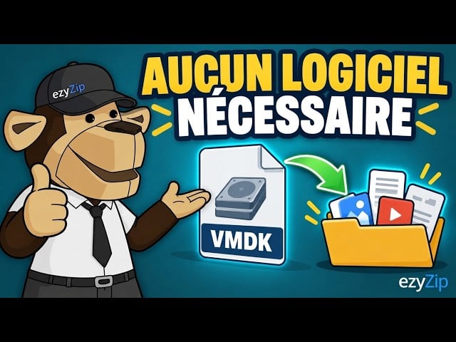 Comment extraire des fichiers VMDK