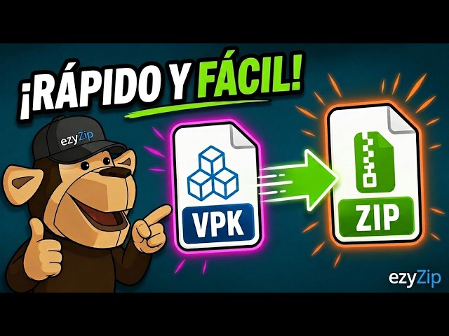 Cómo Convertir VPK a ZIP