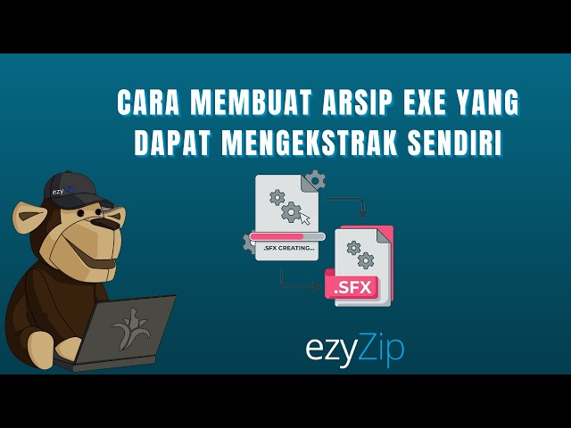 Cara Membuat Arsip EXE yang Mengekstrak Sendiri
