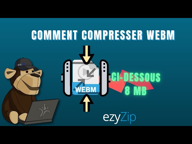 Comment compresser un WEBM à moins de 8MB (Guide simple)