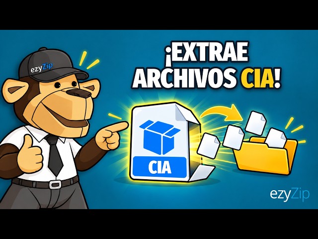 Cómo extraer archivos CIA