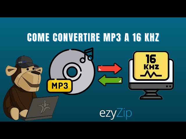 Convertire MP3 a frequenza di campionamento di 16kHz (Guida Semplice)