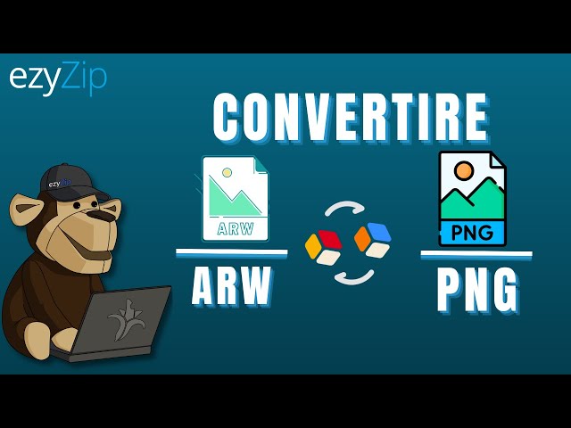 Come Convertire ARW in PNG in Pochi Secondi!