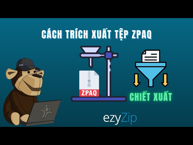 Cách Trích Xuất Tập Tin ZPAQ Trực Tuyến Miễn Phí │ Không Cần Cài Đặt Phần Mềm
