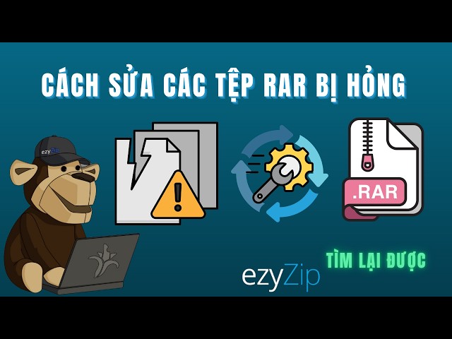 Cách Sửa Chữa Tệp RAR Bị Hỏng Trực Tuyến Miễn Phí