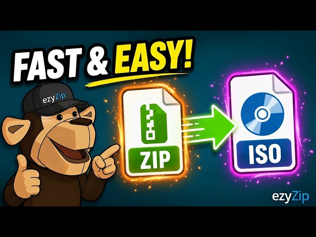 How to Convert ZIP to ISO
