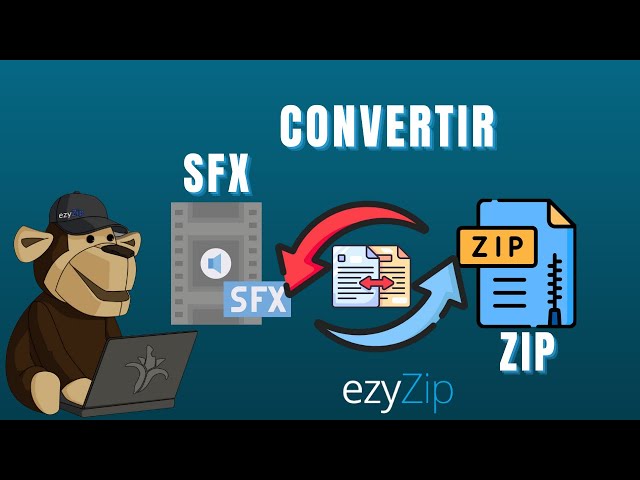 Cómo convertir SFX a ZIP (Guía sencilla)