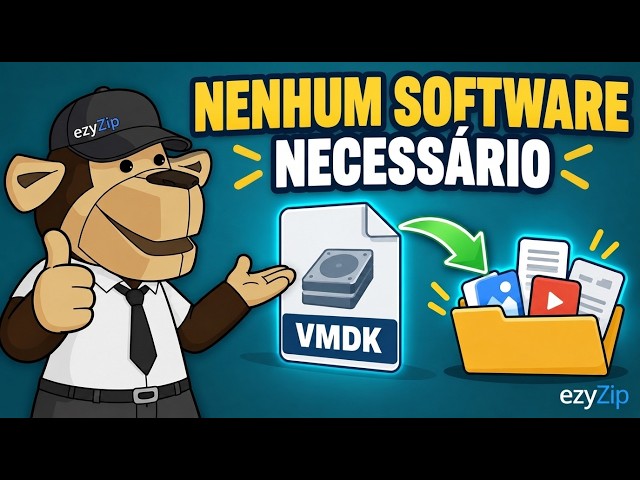 Como extrair arquivos VMDK