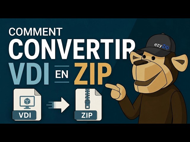 📀 Comment Convertir un VDI en ZIP