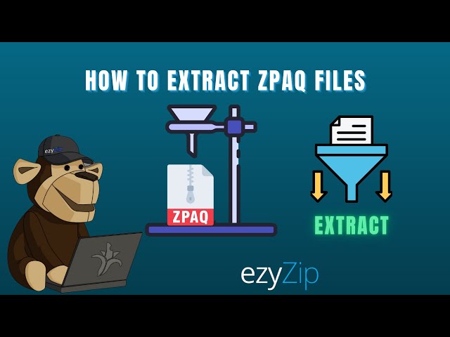 How to Extract ZPAQ Files Online Free │ No Software Installation Required