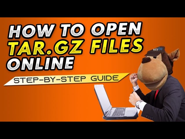 Nasıl Çevrimiçi TAR.GZ Dosyası Açılır 🐵 [Adım adım rehber]