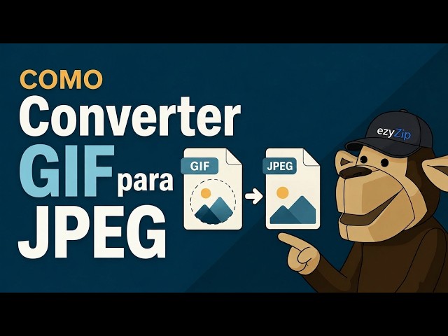 🖼 Como Converter GIF para JPEG