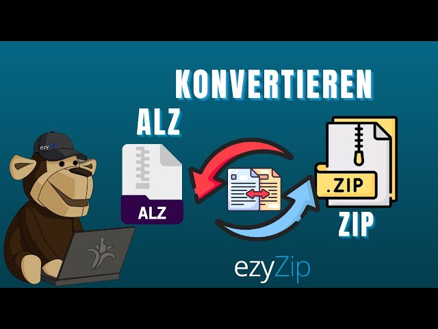 ALZ in ZIP Konvertieren (Kurzanleitung)