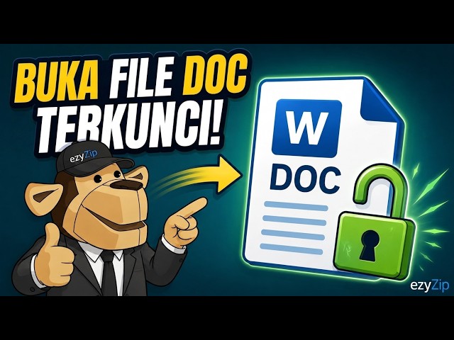 Cara Membobol Kata Sandi Dokumen Word DOC