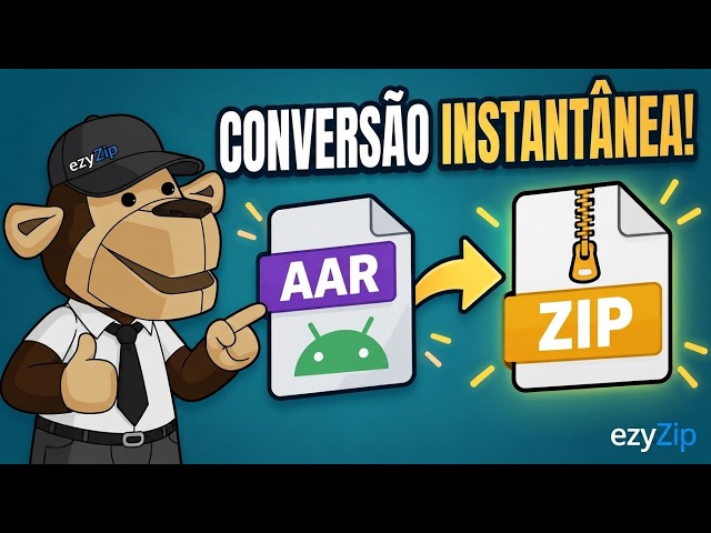 Como Converter AAR para ZIP