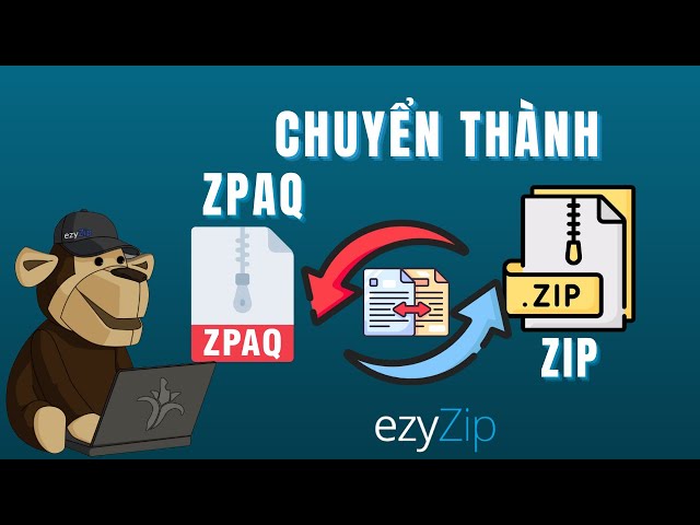 Hướng Dẫn Chuyển Đổi ZPAQ Sang ZIP (Hướng Dẫn Đơn Giản)