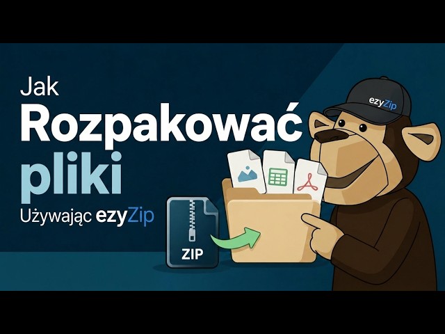 Jak wyodrębnić pliki online za pomocą ezyZip (za darmo, bez instalacji)