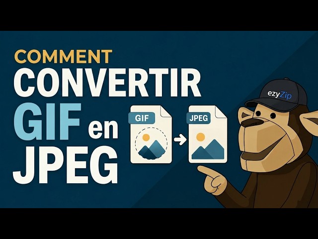 🖼 Comment Convertir un GIF en JPEG