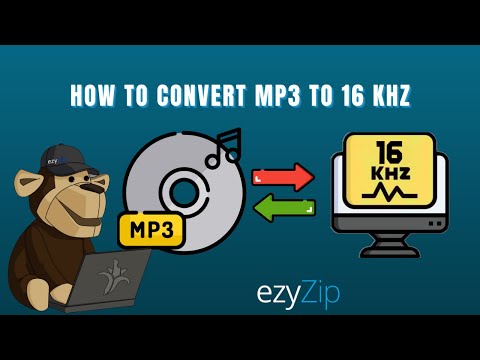 Convert MP3 To 16KHZ | Sample Rate Converter - ezyZip