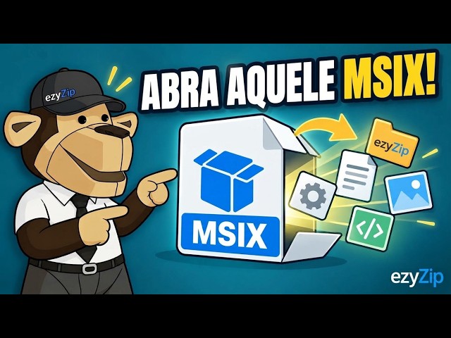Como extrair arquivos MSIX