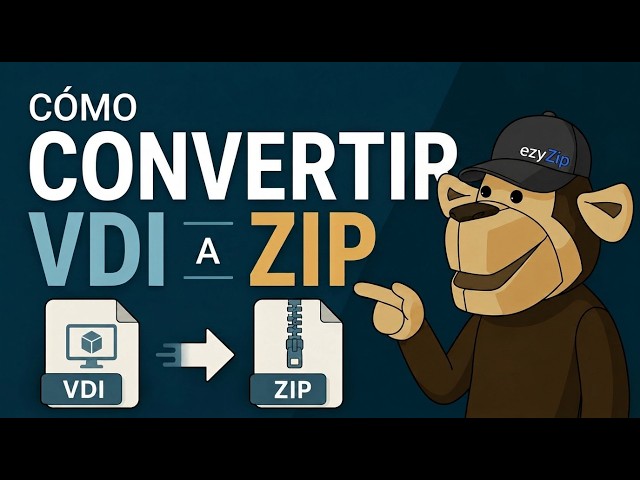 📀 Cómo Convertir VDI a ZIP