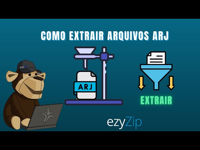 Como extrair arquivos ARJ online (Guia simples)