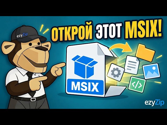 Как извлечь файлы MSIX онлайн бесплатно