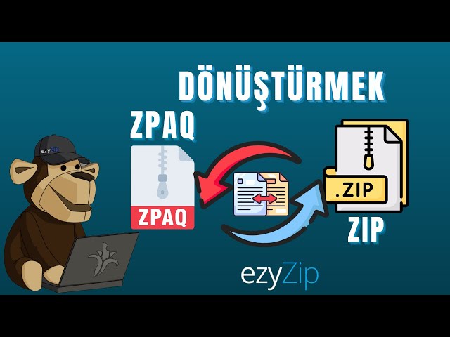 ZPAQı ZIPe Dönüştürme (Basit Kılavuz)