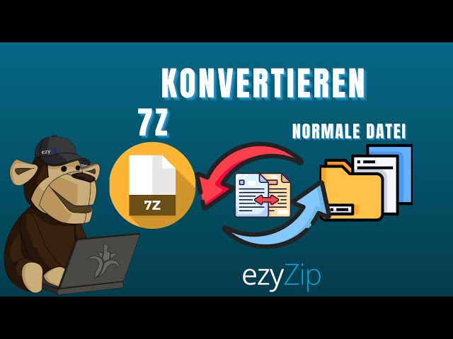 Wie man 7Z in die Originaldatei konvertiert (Einfache Anleitung)