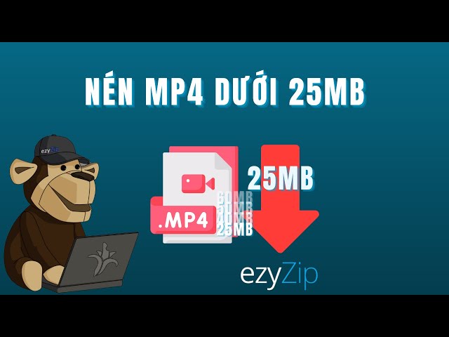 🎬 Cách Nén MP4 xuống 25MB Trực Tuyến Miễn Phí