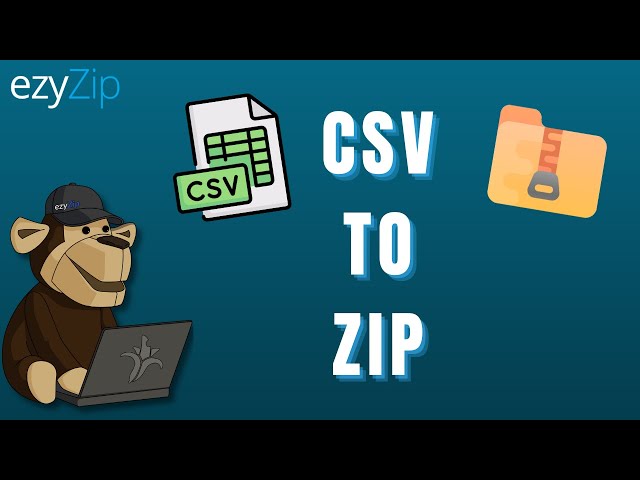如何在线将CSV转换为ZIP（简单指南）