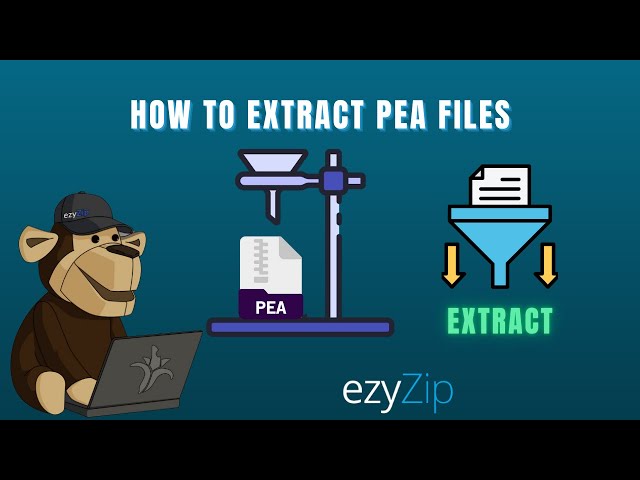 How to Extract PEA Files