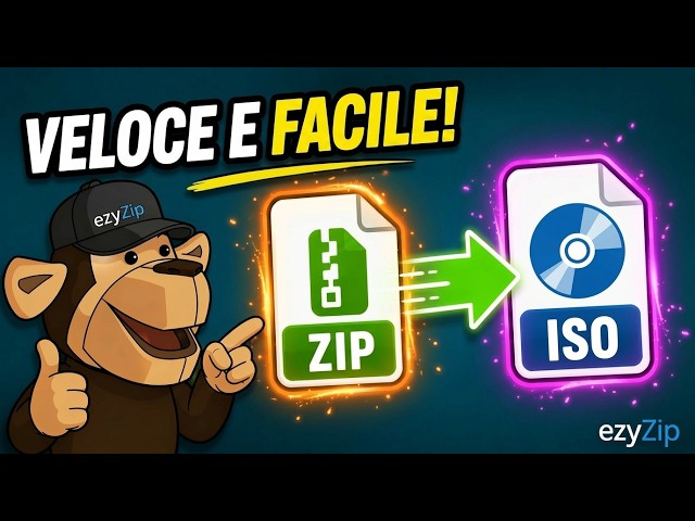 Come Convertire ZIP in ISO amente
